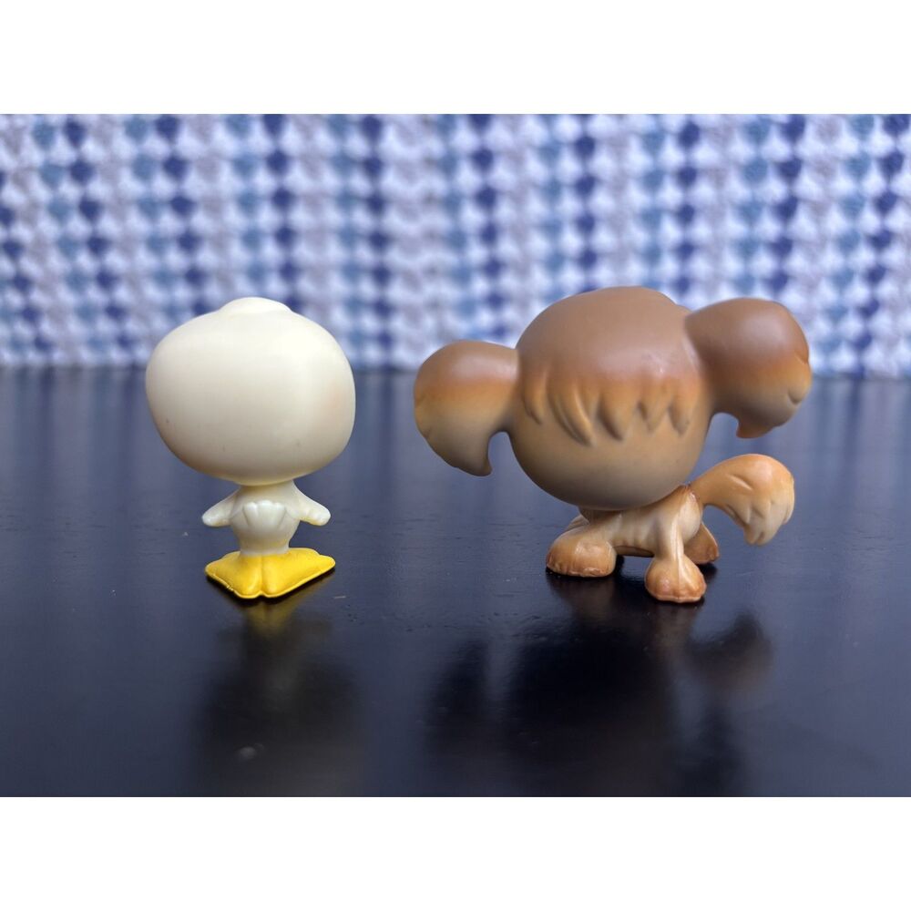 Littlest Pet Shop Pet Pairs Duck #199 & Spaniel #200 - Complete - Picture 4 of 7